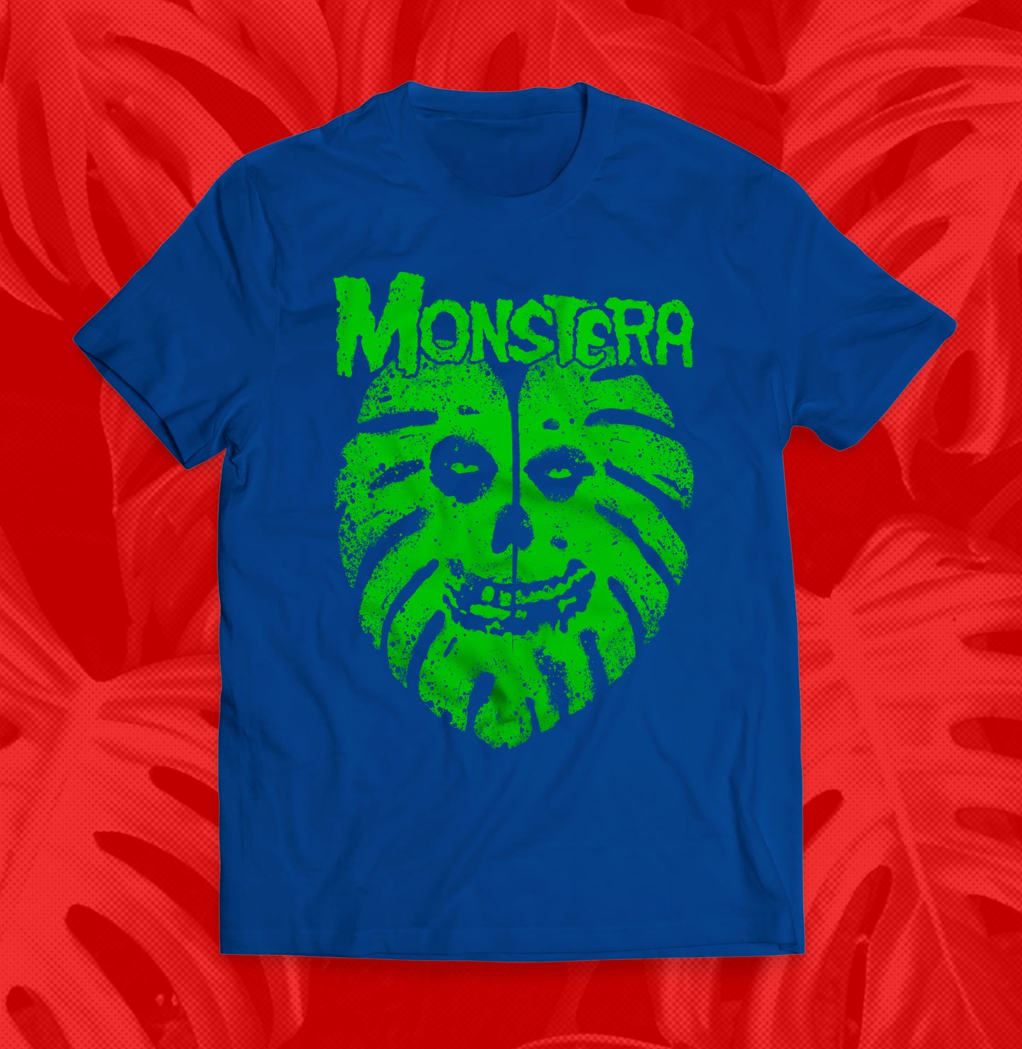 Monstera Ghost Skull Plant Shirt