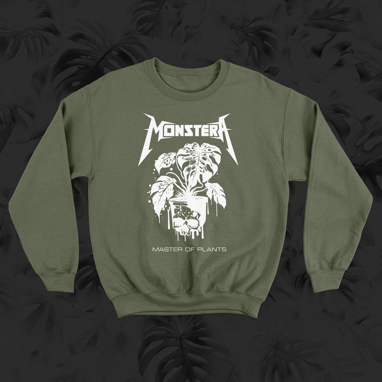 Monstera Plant Sweatshirt
