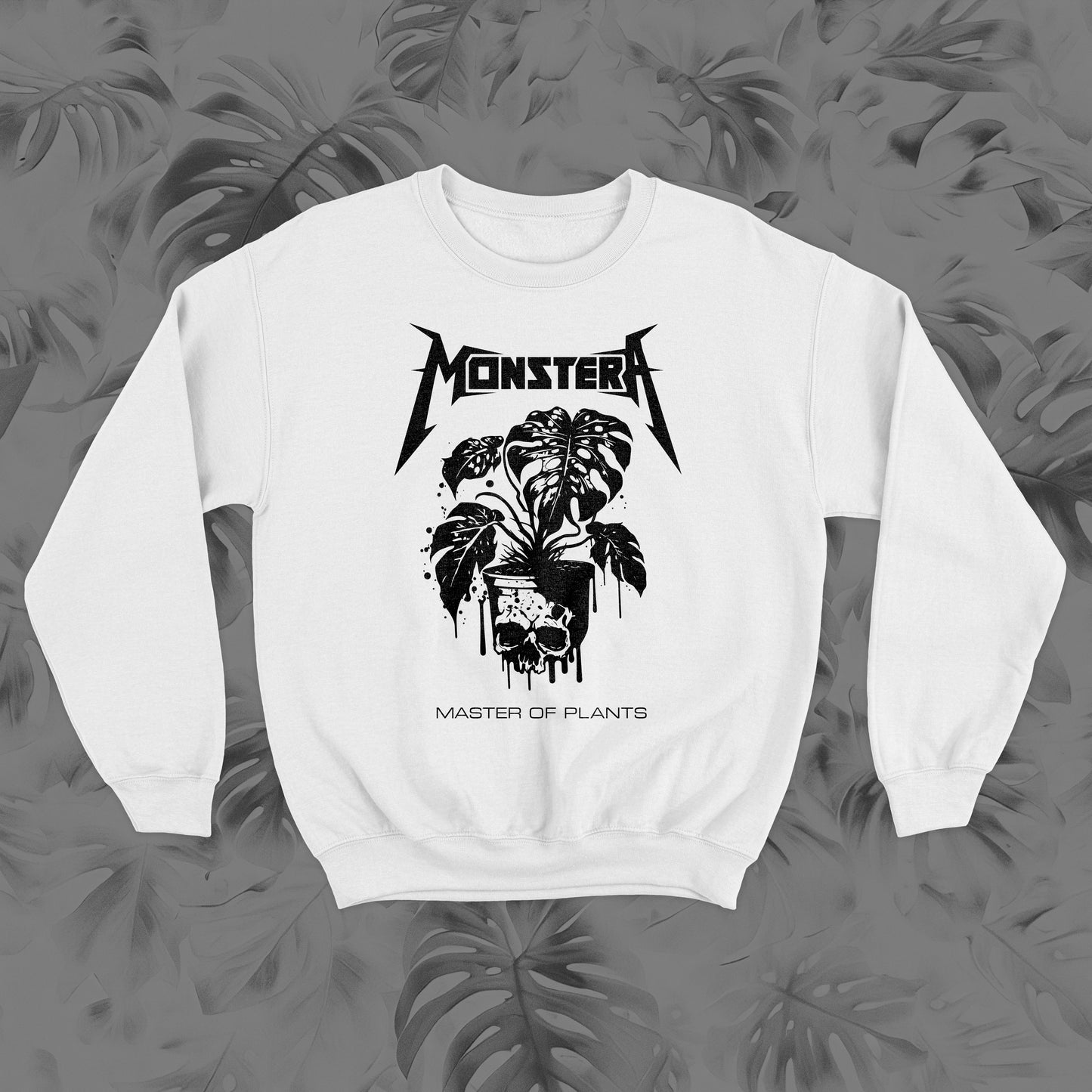 Monstera Plant Sweatshirt
