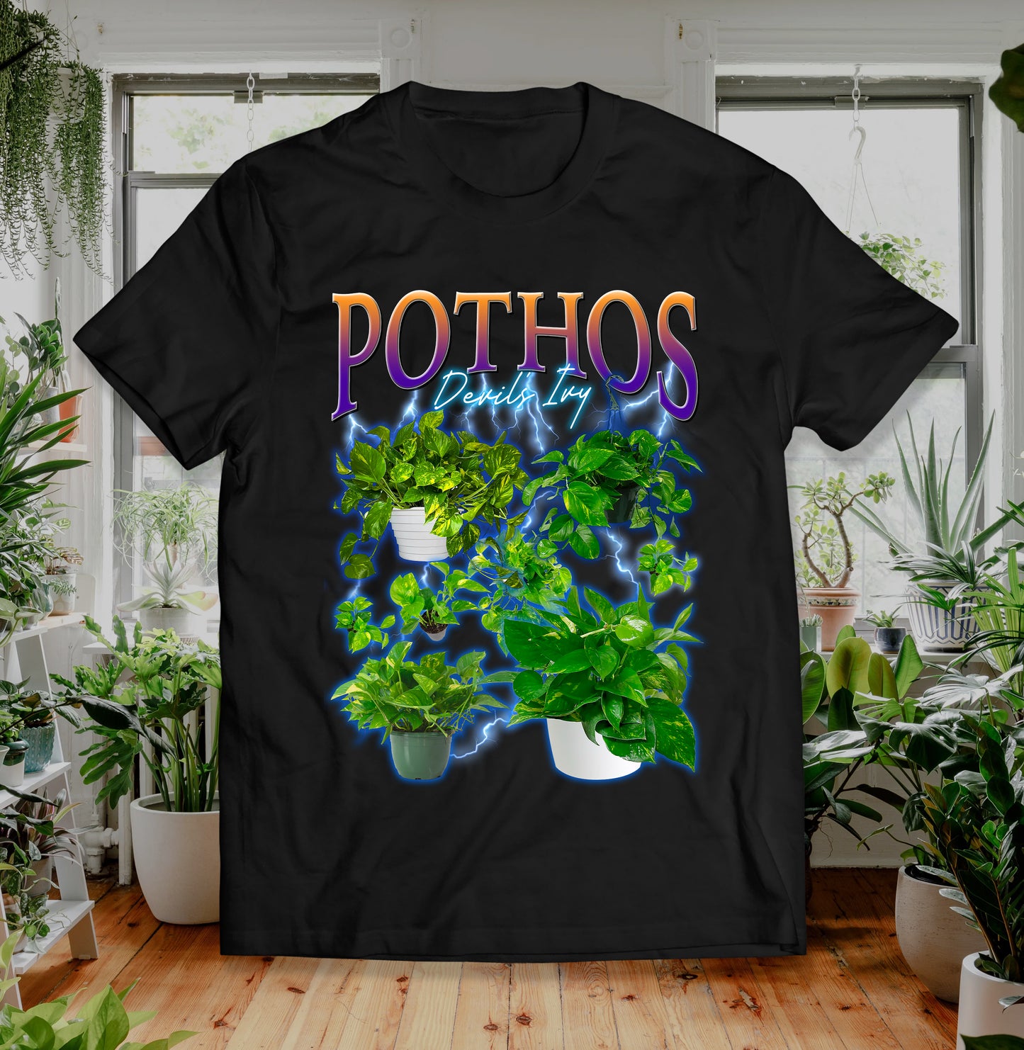 Pothos Retro 90s Shirt Devils Ivy