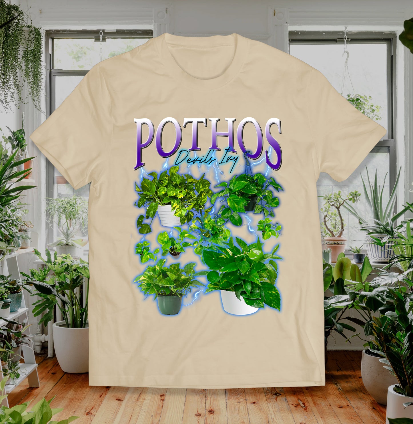 Pothos Retro 90s Shirt Devils Ivy