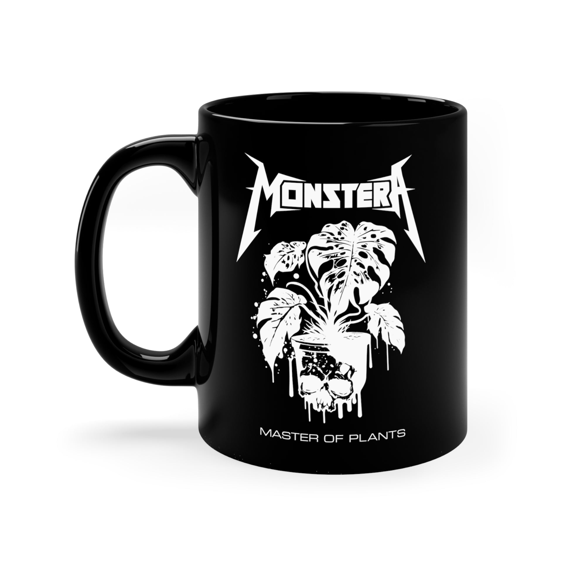 monstera mug Monstera Plant Mug, Metal Head Coffee Mug – PLANT RAD