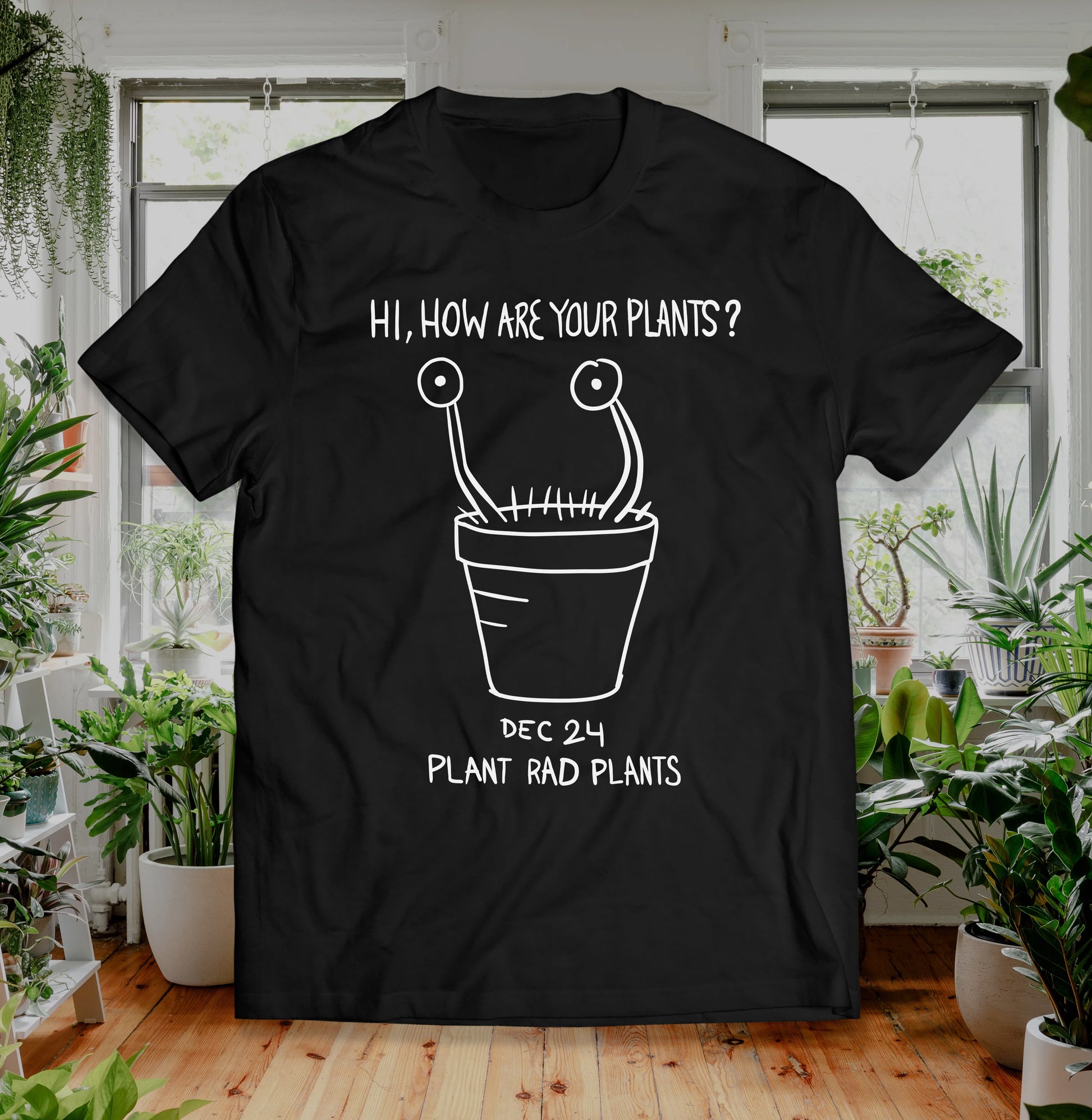funny succulent shirts Hi How Are Your Plants Funny Plant Shirt