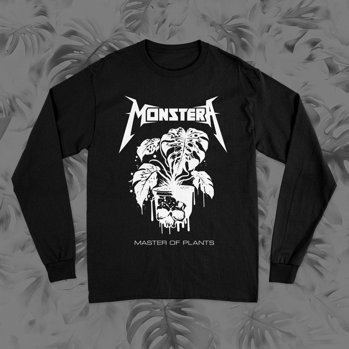 Monstera Long Sleeve T Shirt – PLANT RAD