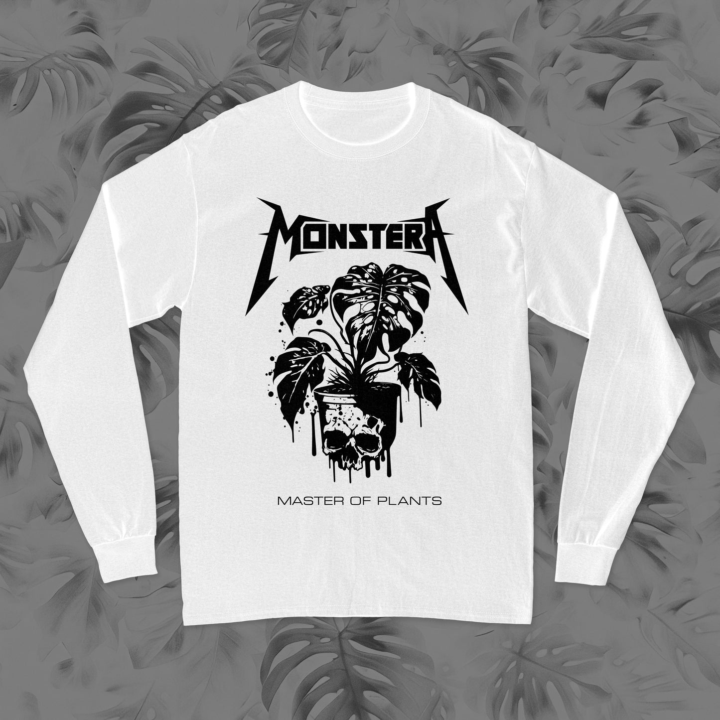 Monstera Long Sleeve T Shirt - Master of Plants