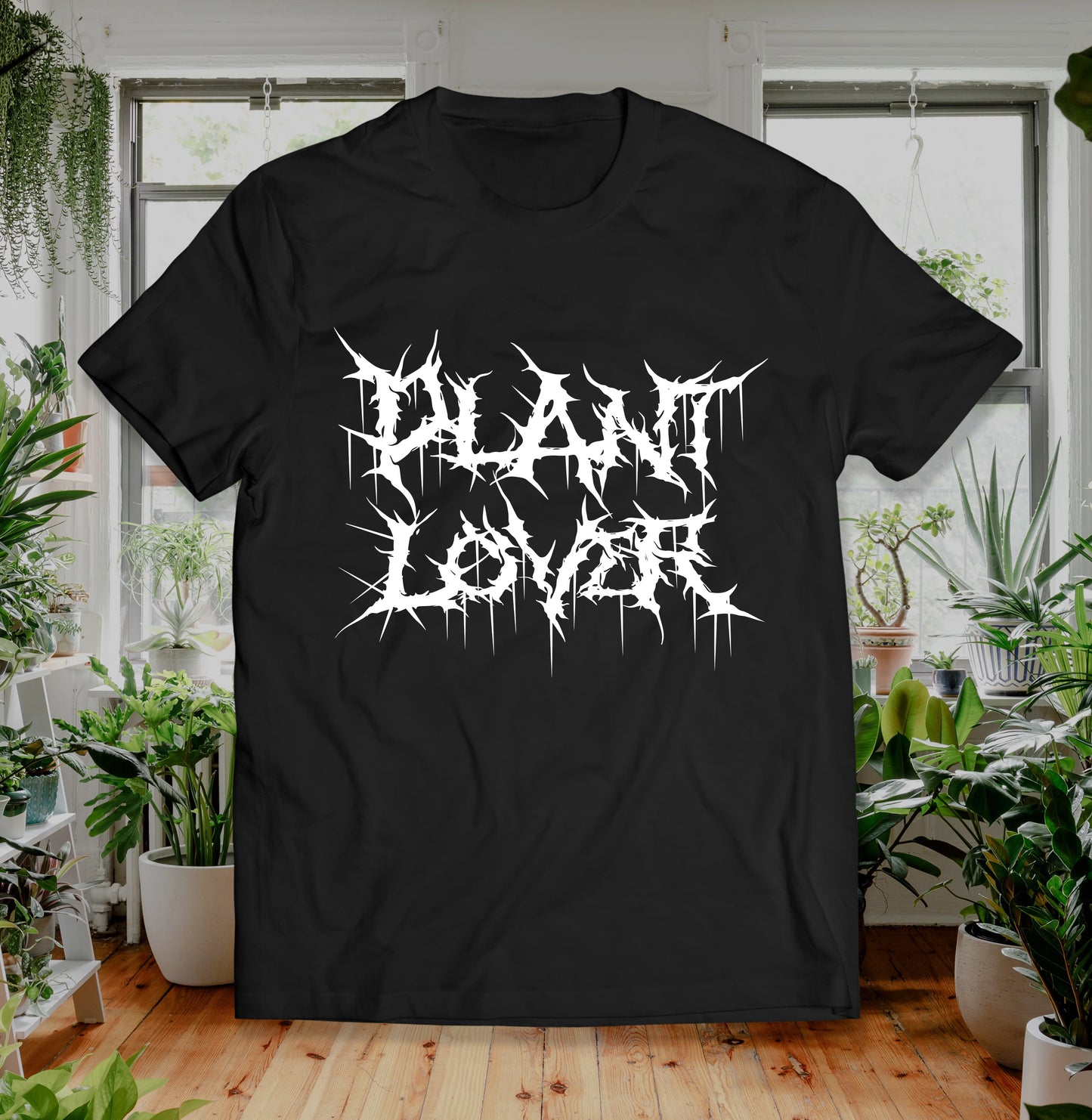 Black Metal Plant Lover Shirt