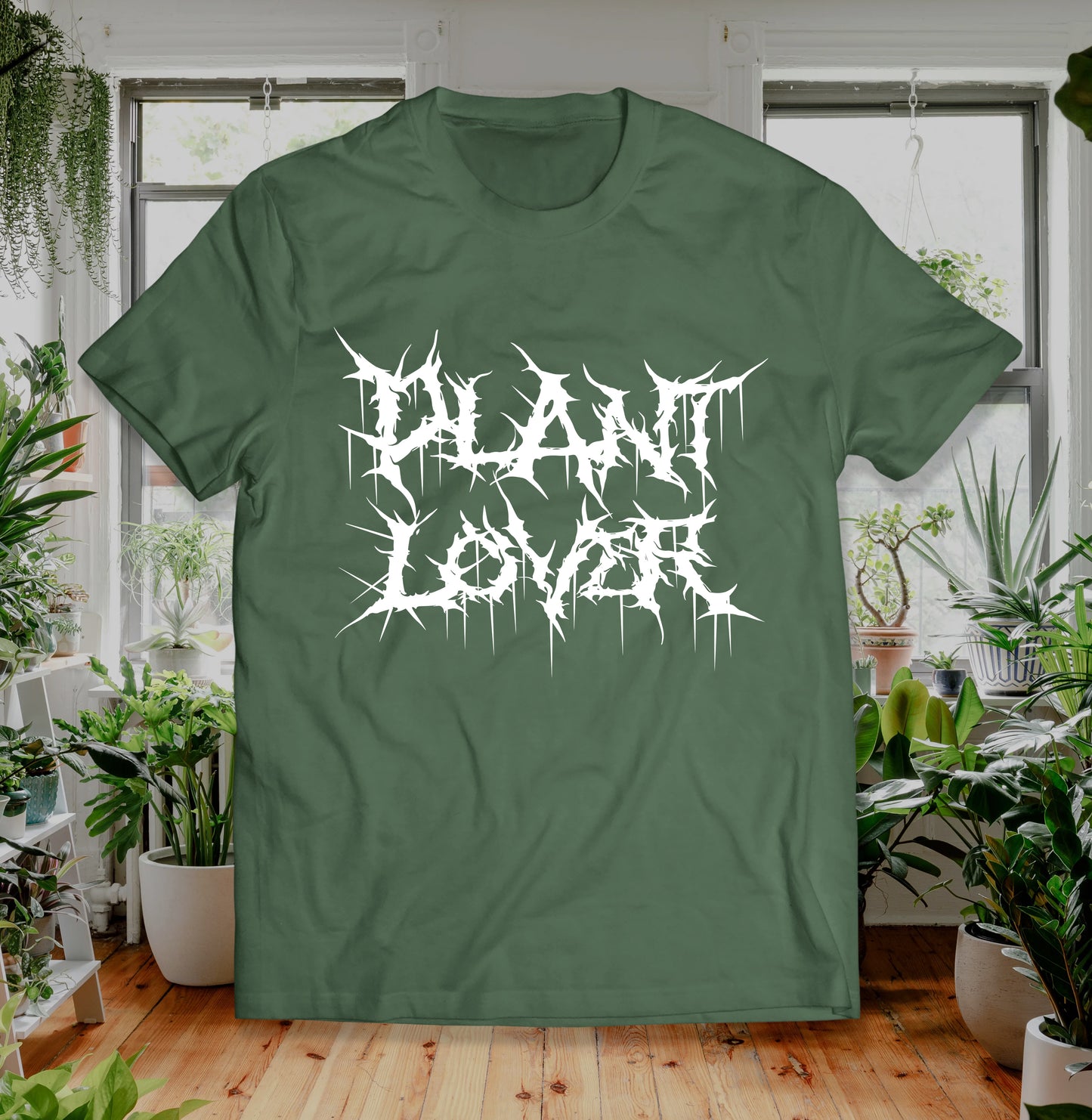 Black Metal Plant Lover Shirt