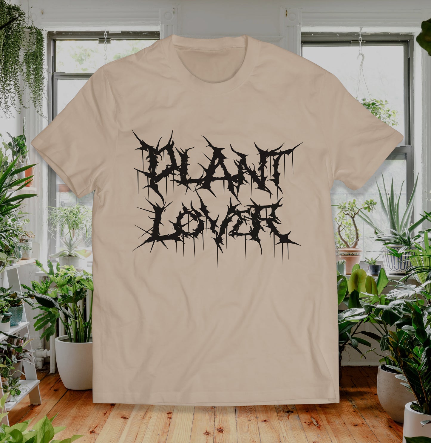 Black Metal Plant Lover Shirt