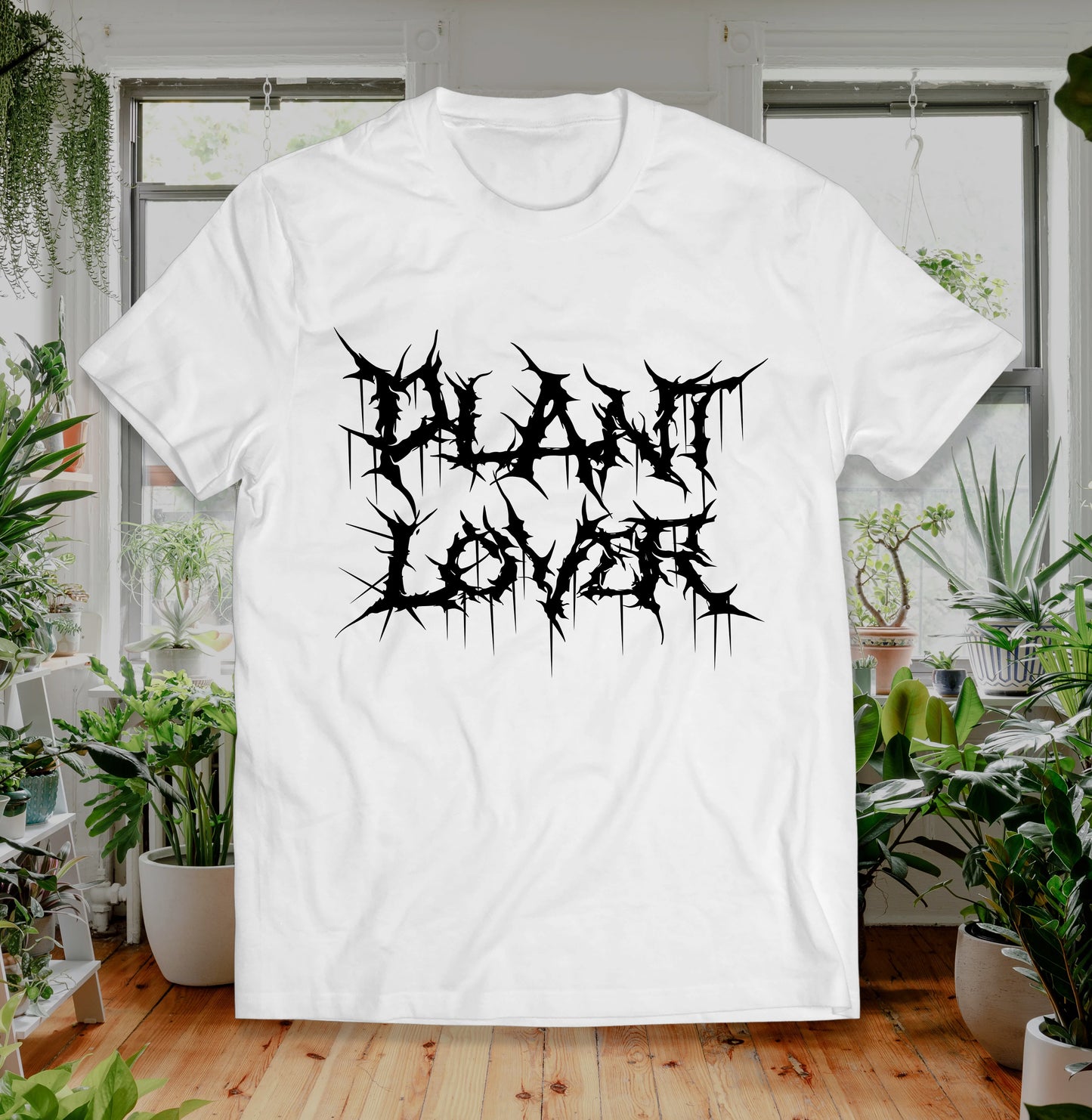 Black Metal Plant Lover Shirt