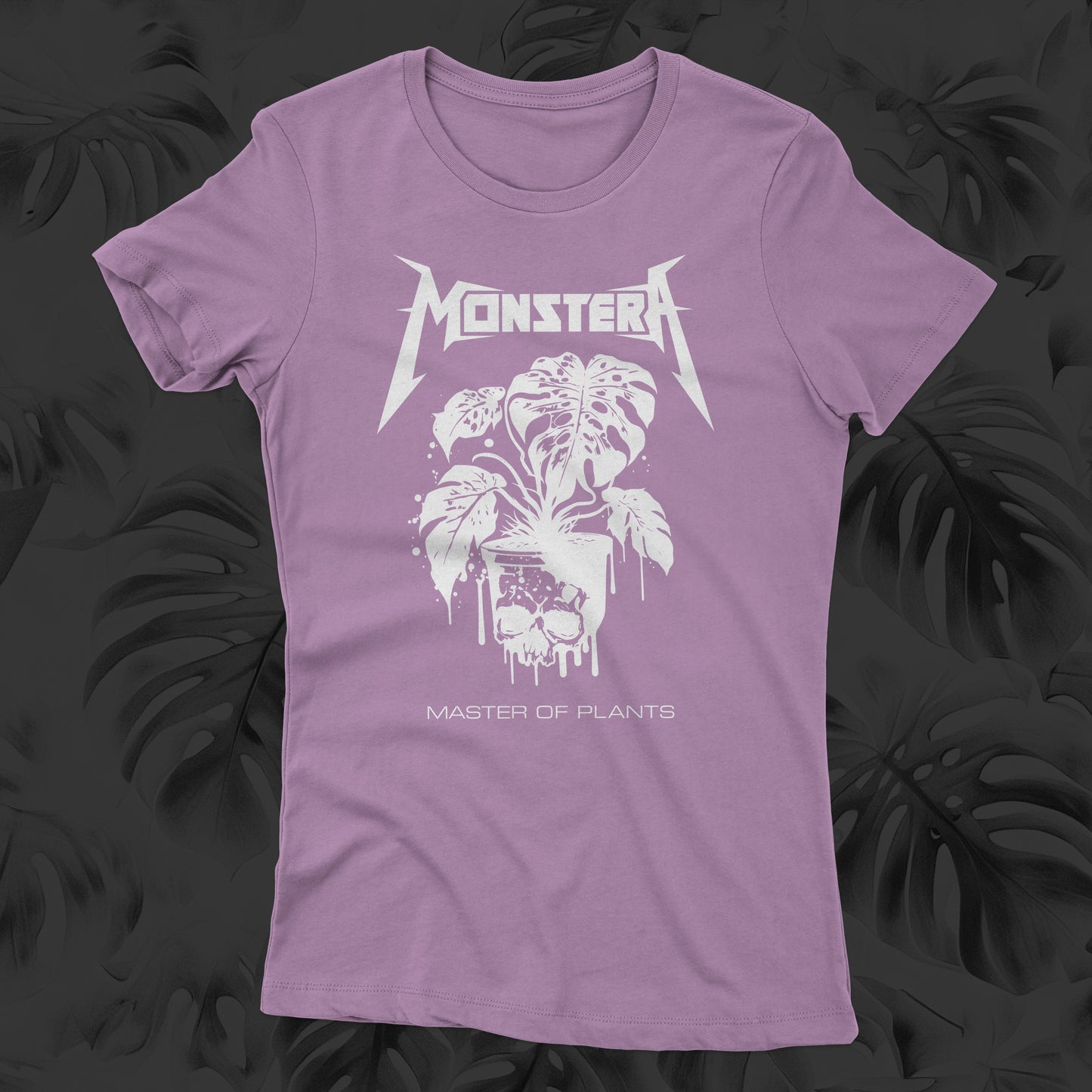 Monstera Women's Shirt Premium Crewneck Bella+Canvas