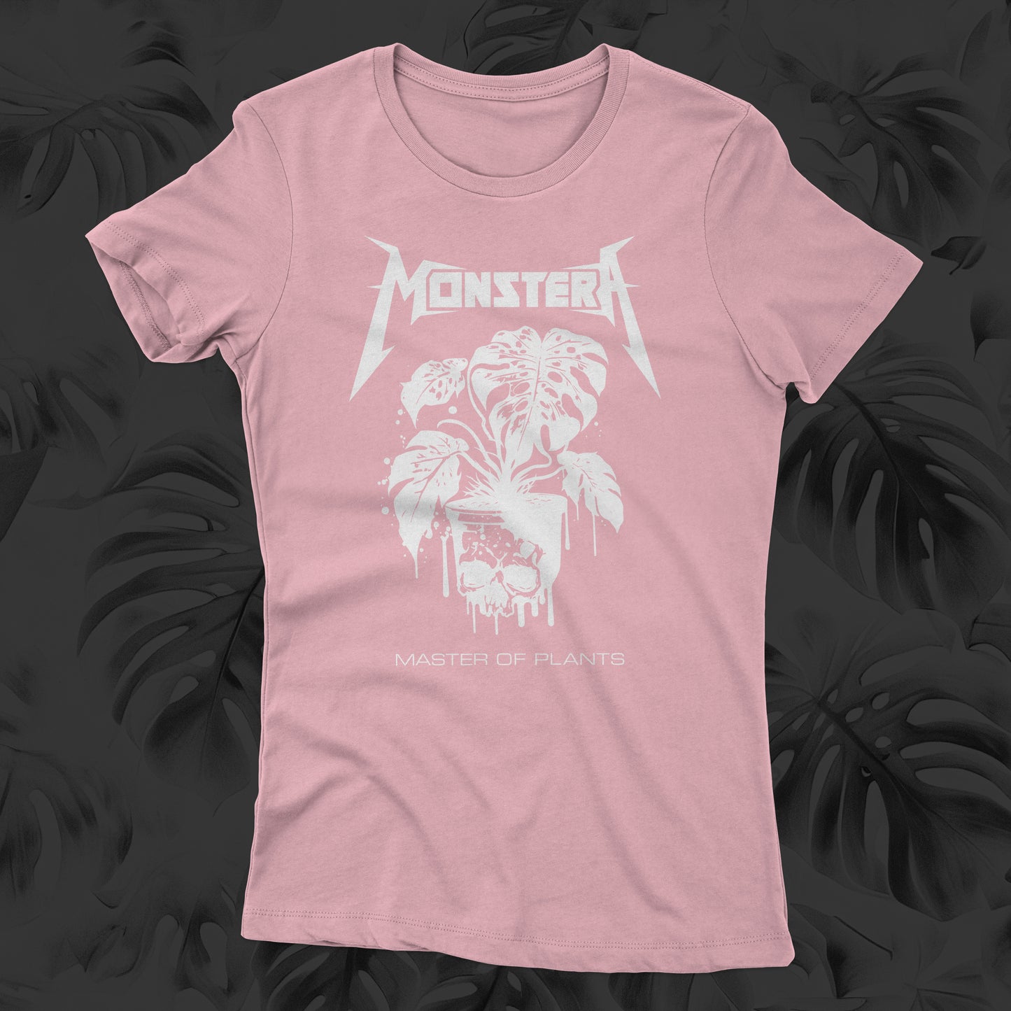 Monstera Women's Shirt Premium Crewneck Bella+Canvas