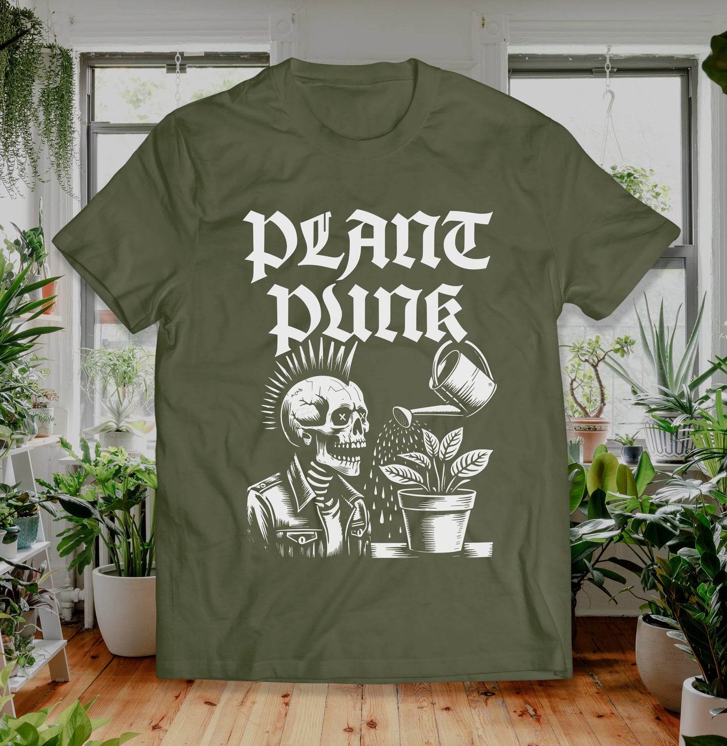 PLANT PUNK T Shirt for Metal Head Unisex Sizing